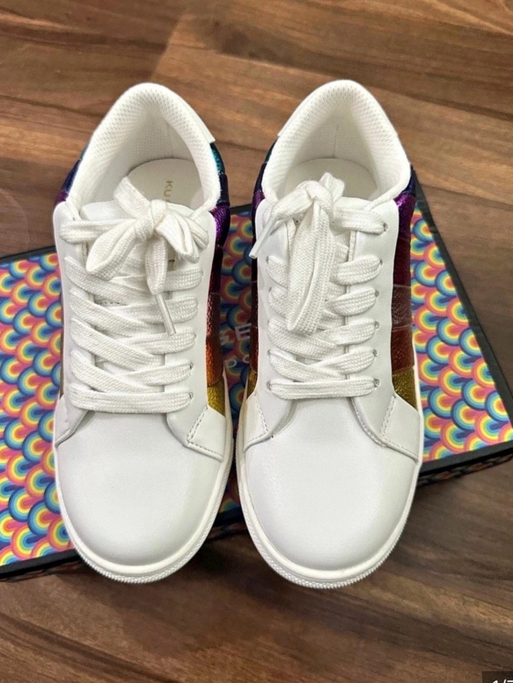 Kurt Geiger Kensington Girls US 2 Sneakers Multicolor Like New